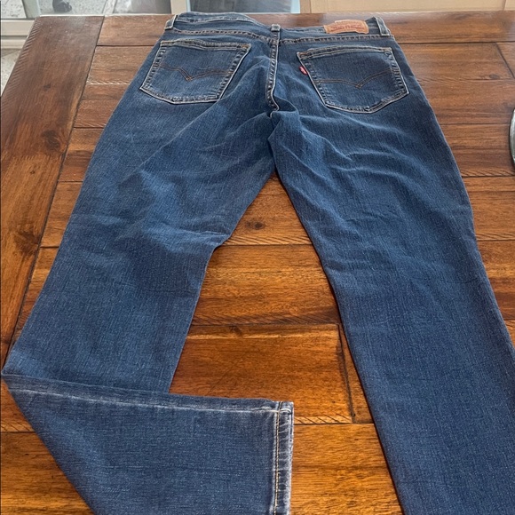 Levi’s 721 high rise skinny blue distressed denim jeans size 29 - Picture 8 of 13